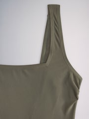 The Set 3 Pack Squared Scoop Neck Swimsuit Black/Green - Image 7 of 9