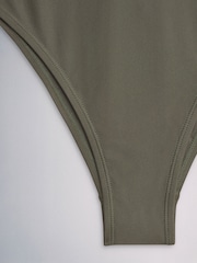 The Set 3 Pack Squared Scoop Neck Swimsuit Black/Green - Image 8 of 9