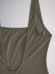 The Set 3 Pack Squared Scoop Neck Swimsuit Black/Green - Image 9 of 9