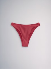 The Set High Leg 3 Pack Bikini Bottoms Red/Navy - Image 11 of 14