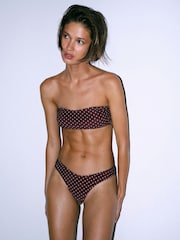 بني/وردي - حزمة من 3 قطع بيكيني سفلية من The Set - Image 6 of 12