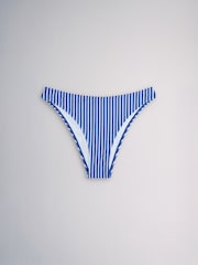 Niebieski/granatowy w paski - The Set 3 Pack Bikini Bottoms - Obraz 7 z 11