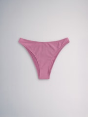 The Set High Leg 3 Pack Bikini Bottoms Pink/Grey - Image 3 of 11