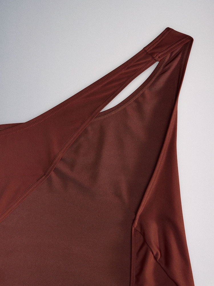 The Set 3 Pack One Shoulder Swimsuits Brown/Khaki/Rust - Image 18 of 18 The Set 3 Pack One Shoulder Swimsuits Brown/Khaki/Rust - Image 18 of 18