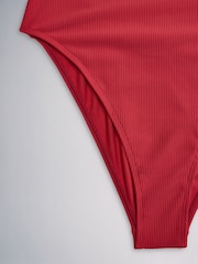 أحمر/أزرق داكن - حزمة من 3 بدلات سباحة بكتف واحدة من The Set - Image 11 of 13