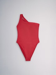أحمر/أزرق داكن - حزمة من 3 بدلات سباحة بكتف واحدة من The Set - Image 7 of 13