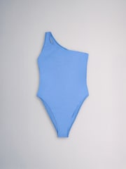 أحمر/أزرق داكن - حزمة من 3 بدلات سباحة بكتف واحدة من The Set - Image 8 of 13