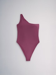 The Set 3 Pack One Shoulder Swimsuits Pink/Grey - Image 3 of 9