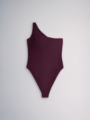 The Set 3 Pack One Shoulder Swimsuits Pink/Grey - Image 4 of 9