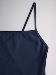 Niebiesko-granatowy - The Set 2 Pack Square Neck Swimsuits - Obraz 10 z 13