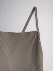 وردي/رمادي - The Set 2 Pack Square Neck Swimsuits - صورة 10 من 13