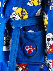 Brands In Blue Paw Patrol Pattern Dressing Gown - Image 3 of 3