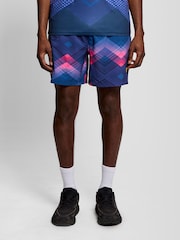 Μαγιό βερμούδα Lyle & Scott Chevron με στάμπα - Εικόνα 2 του 6