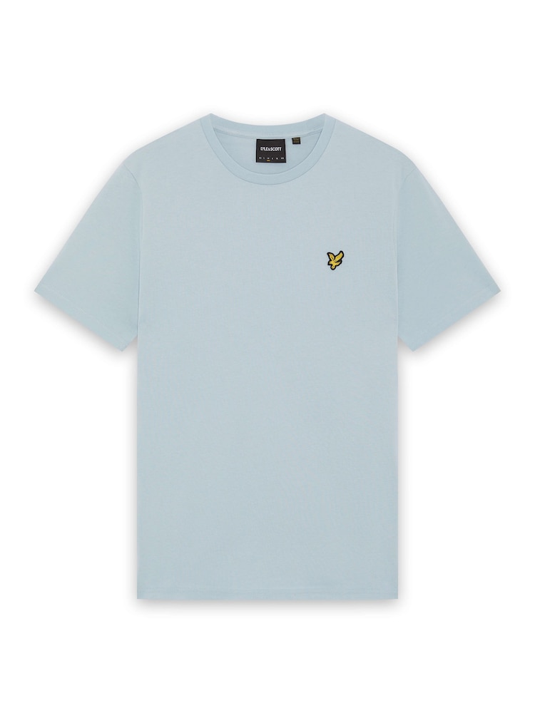 Lyle & Scott Light Blue Crew Neck Cotton T-Shirt - Image 1 of 1