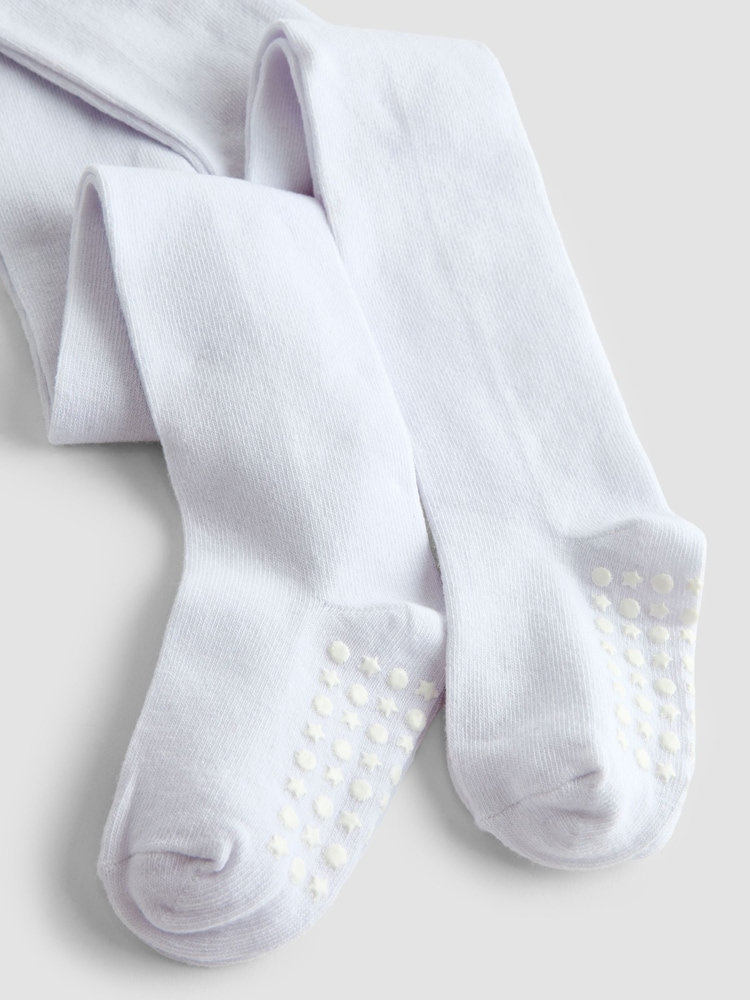 JoJo Maman Bébé White Tights - Image 4 of 4