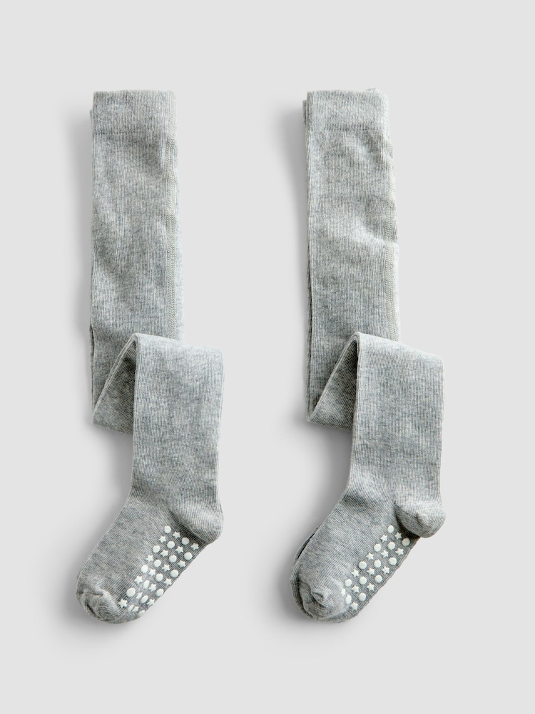 JoJo Maman Bébé Grey Tights - Image 1 of 4