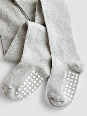 JoJo Maman Bébé Grey Tights - Image 4 of 4
