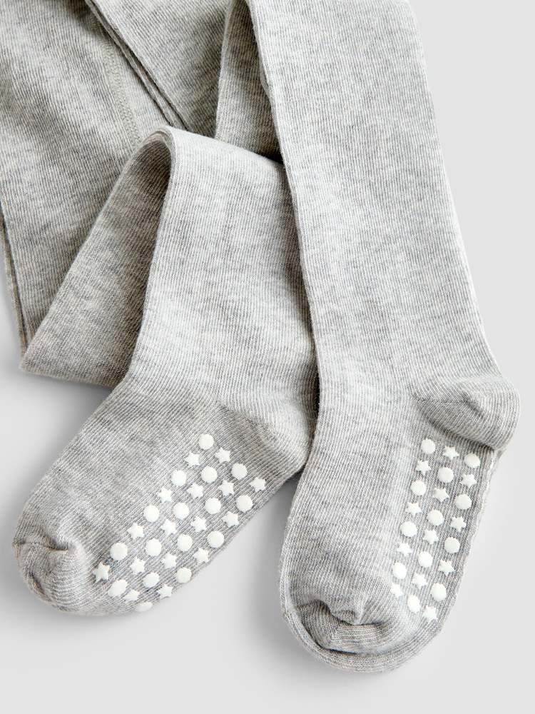 JoJo Maman Bébé Grey Tights - Image 4 of 4