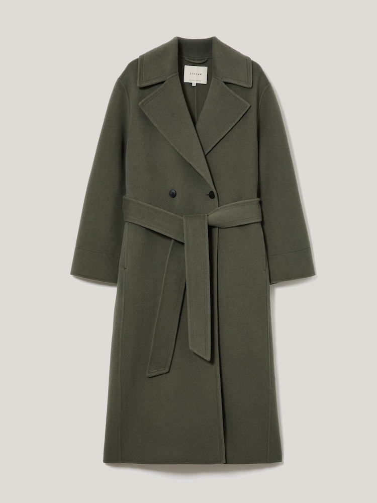 Jigsaw Double Faced Wool Wrap Coat - Slika 6 iz 6