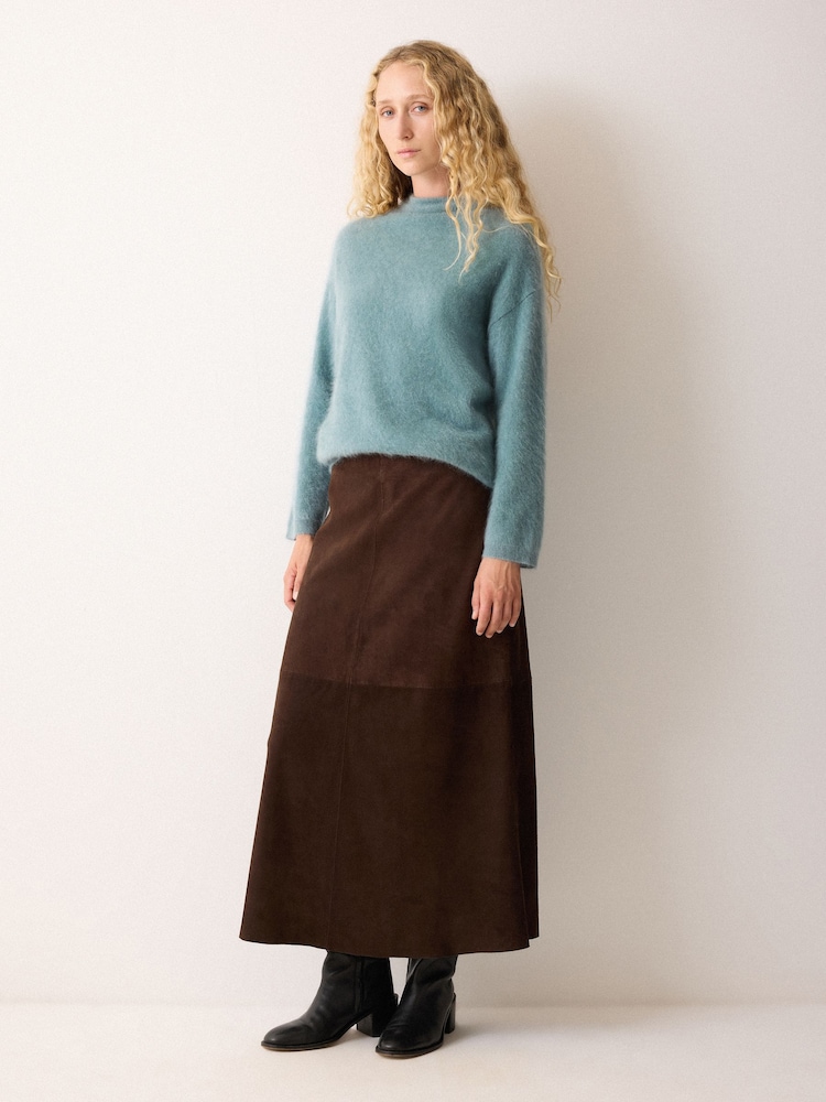 Jigsaw Blue Halo Cashmere Oversized Jumper - Image 2 of 6 Jigsaw Blue Halo Cashmere Oversized Jumper - Image 2 of 6