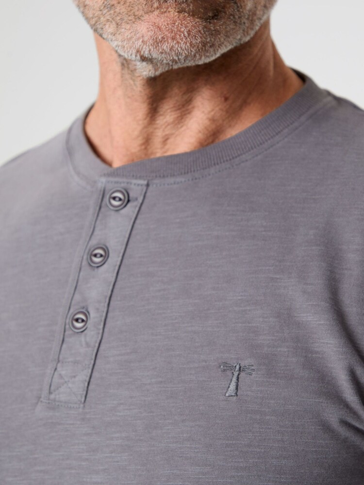 Saltwell Long Sleeve Grandad T-Shirt - Image 4 of 4 Saltwell Long Sleeve Grandad T-Shirt - Image 4 of 4