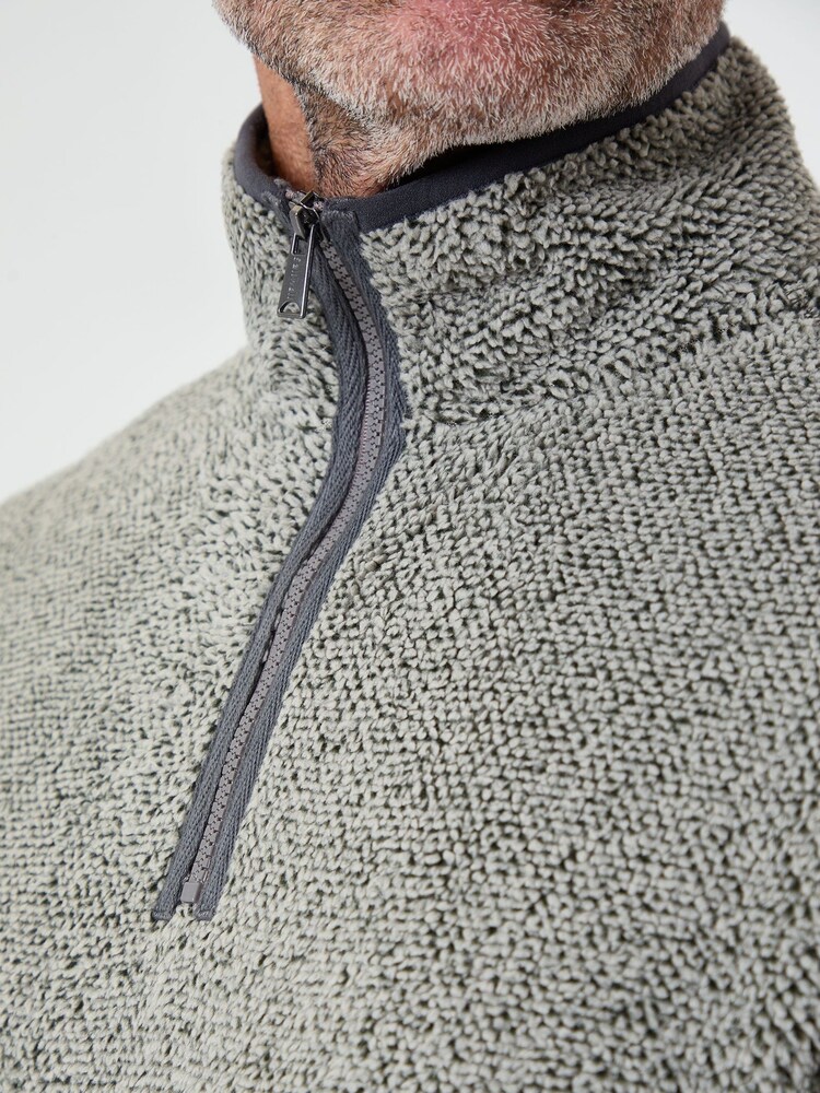 Saltwell Textured Quarter Zip Sweatshirt - Bild 5 von 5