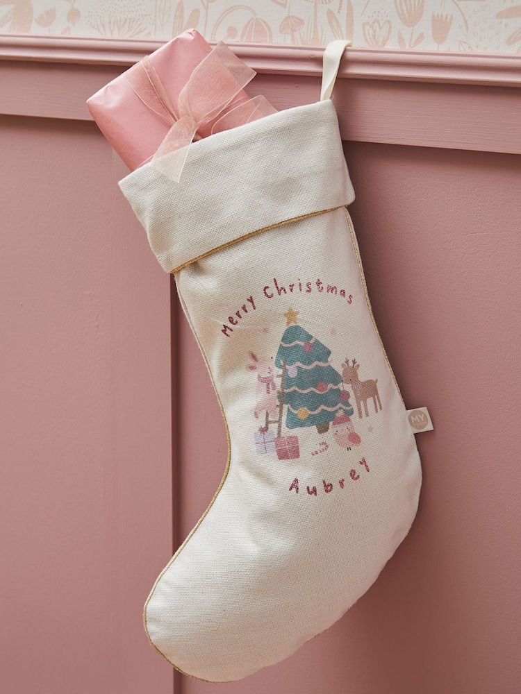 Personalised Christmas Stockings by My 1st Years - Image 1 of 4 Personalised Christmas Stockings by My 1st Years - Image 1 of 4