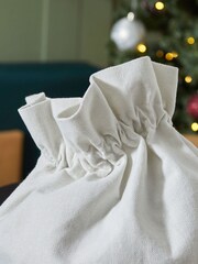 Personalised Santa Sleigh Canvas Christmas Gift Sack by My 1st Years - Image 3 of 4