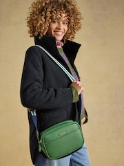 Joules Trent Green Cross Body Bag with Adjustable Thick Strap - Image 2 of 8