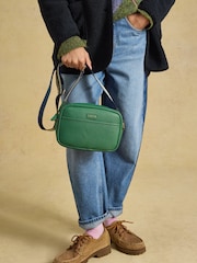 Joules Trent Green Cross Body Bag with Adjustable Thick Strap - Image 3 of 8