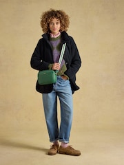 Joules Trent Green Cross Body Bag with Adjustable Thick Strap - Image 4 of 8
