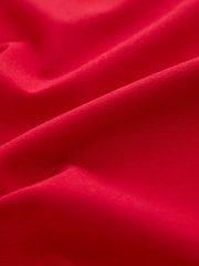 Red Girls Cotton Stretch Frill Collar School Polo Tops 2 Pack (3-16yrs) - Image 5 of 6