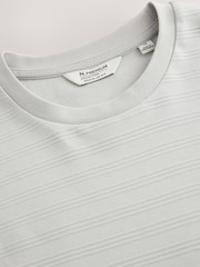 Grey N.Premium Smart Textured Regular Fit T-Shirt - Image 2 of 3