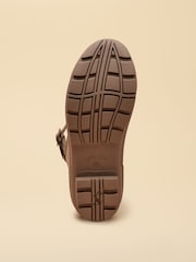 Joules Houghton Mink Brown Adjustable Tall Wellies - Image 4 of 6