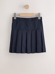 Navy Blue Pleated School Skorts (3-16yrs) - Image 5 of 8