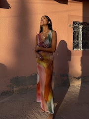Never Fully Dressed Multi Abstract Malika Dress - Image 1 of 3