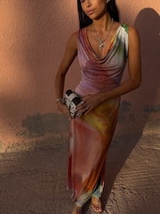 Never Fully Dressed Multi Abstract Malika Dress - Image 3 of 3