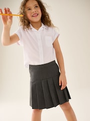 Grey Pleated School Skorts (3-16yrs) - Image 4 of 8
