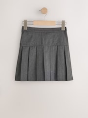 Grey Pleated School Skorts (3-16yrs) - Image 5 of 8
