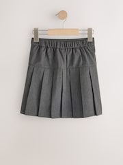Grey Pleated School Skorts (3-16yrs) - Image 6 of 8