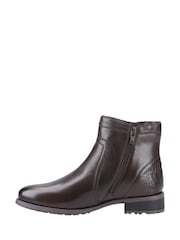 Hush Puppies Brown Scarlett Ankle Boots - Image 2 of 4