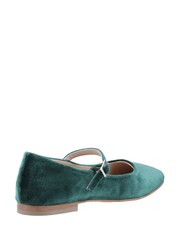 Hush Puppies Green Velvet Ballerina - Image 4 of 4