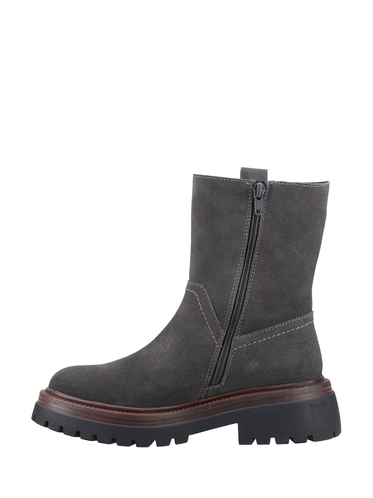 Hush Puppies Grey Boots - Image 2 of 4