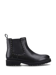Hush Puppies Black Stud Boots - Image 1 of 4