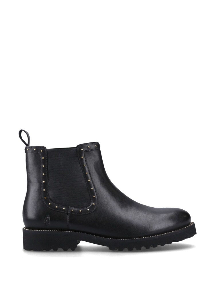 Hush Puppies Black Stud Boots - Image 1 of 4