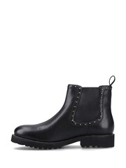 Hush Puppies Black Stud Boots - Image 2 of 4