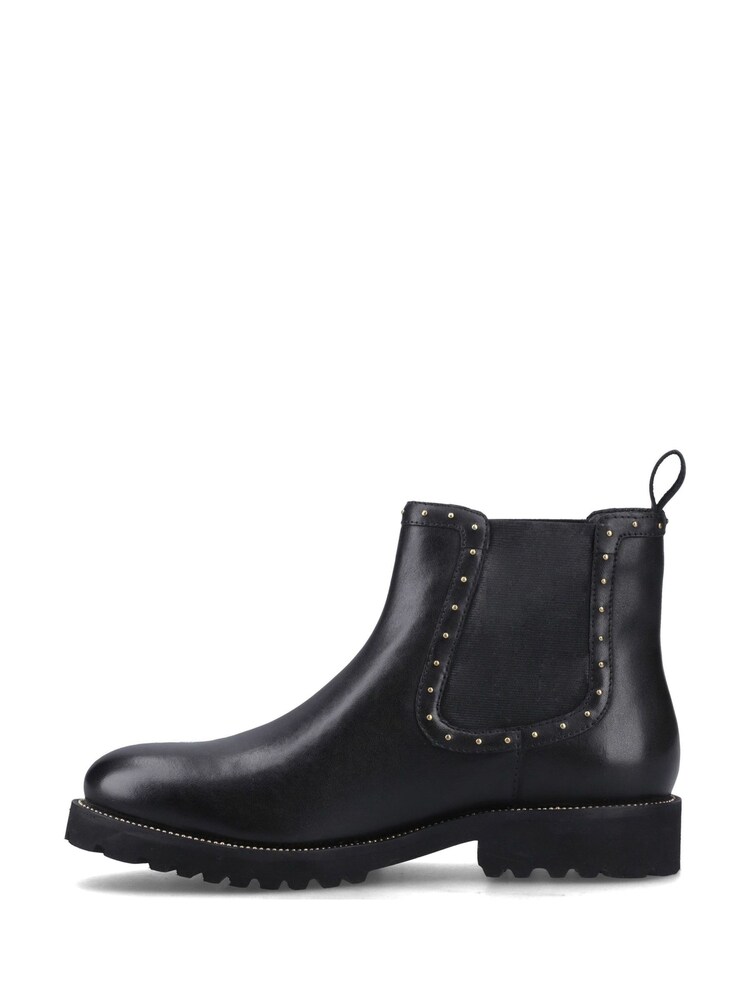 Hush Puppies Black Stud Boots - Image 2 of 4