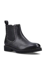 Hush Puppies Black Stud Boots - Image 3 of 4