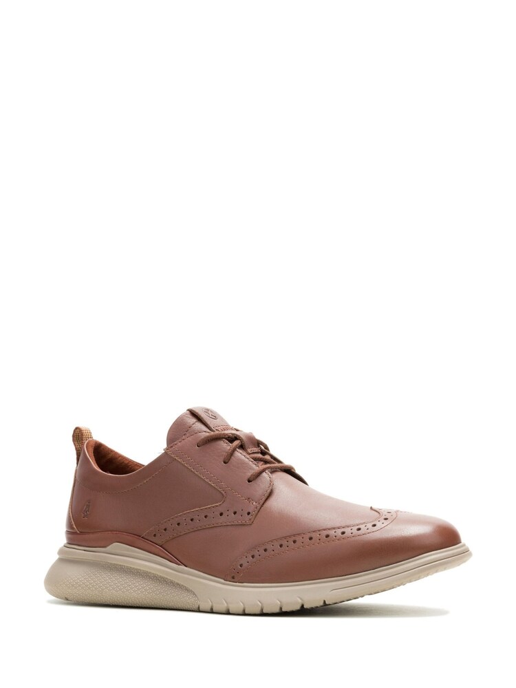 Hush Puppies Brown Wingtip Shoes - Image 2 of 4