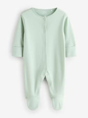Green/White Sleepsuits Set 2 Pack - Image 3 of 3